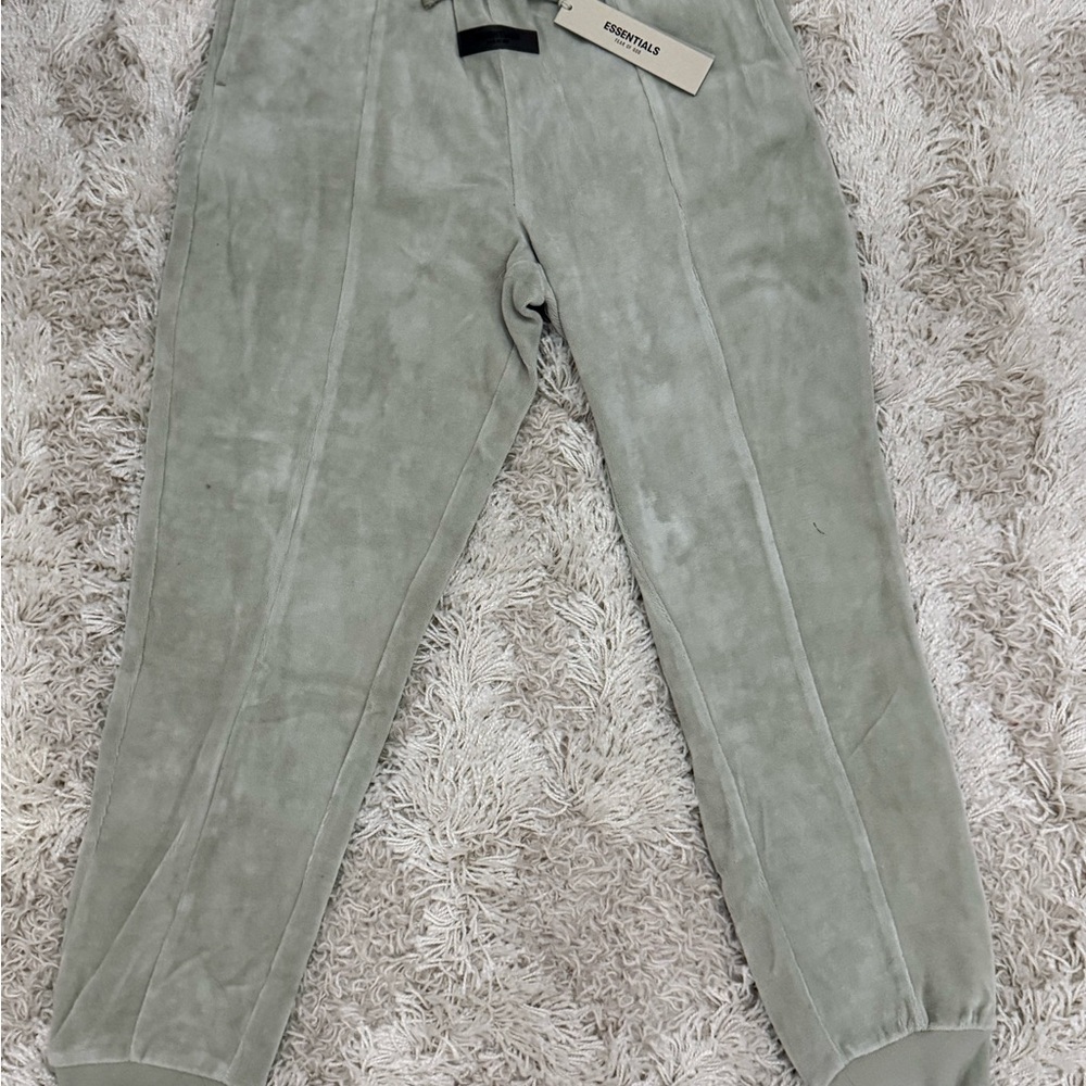 Fear of God Essentials Men' or Women’s sea green Sweatpants